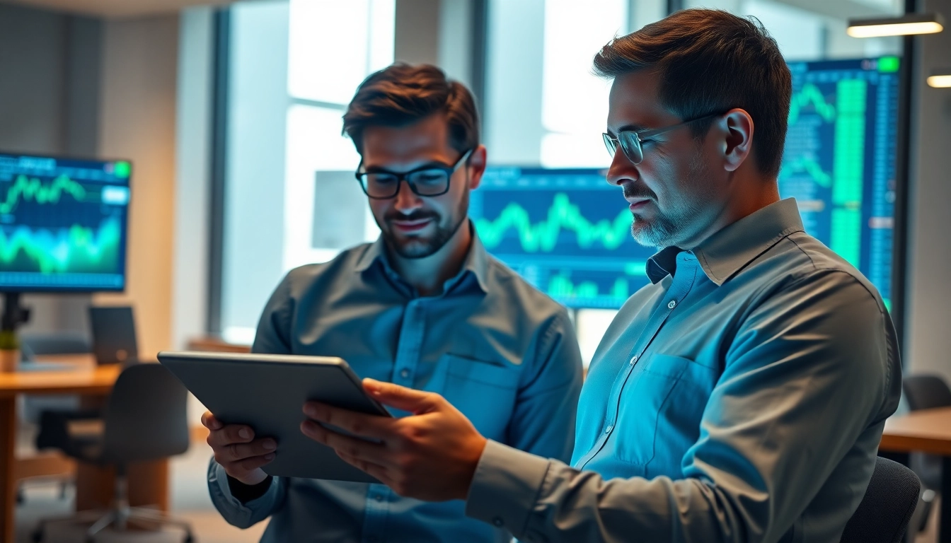 UK Stock Market News professional analyst analyzing stock charts on tablet for market insights